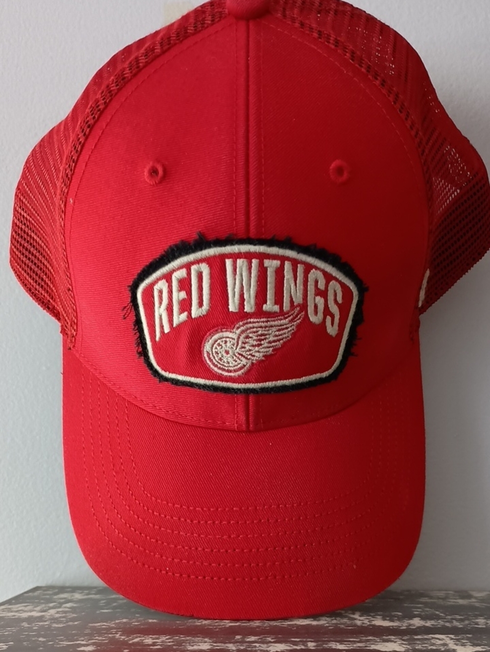 Detroit Red Wings Red Trucker Hat
